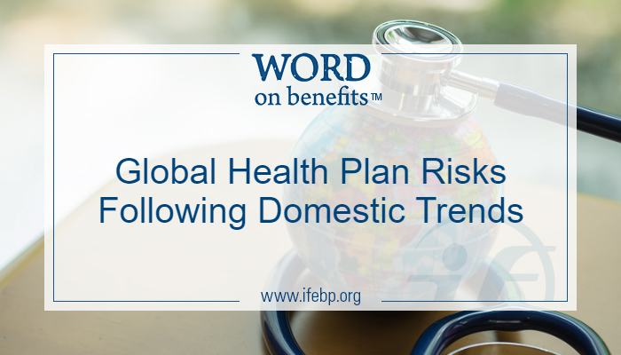 Global Health Plan Risks Following Domestic Trends