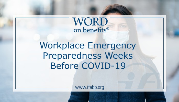 Workplace Emergency Preparedness Weeks Before COVID-19